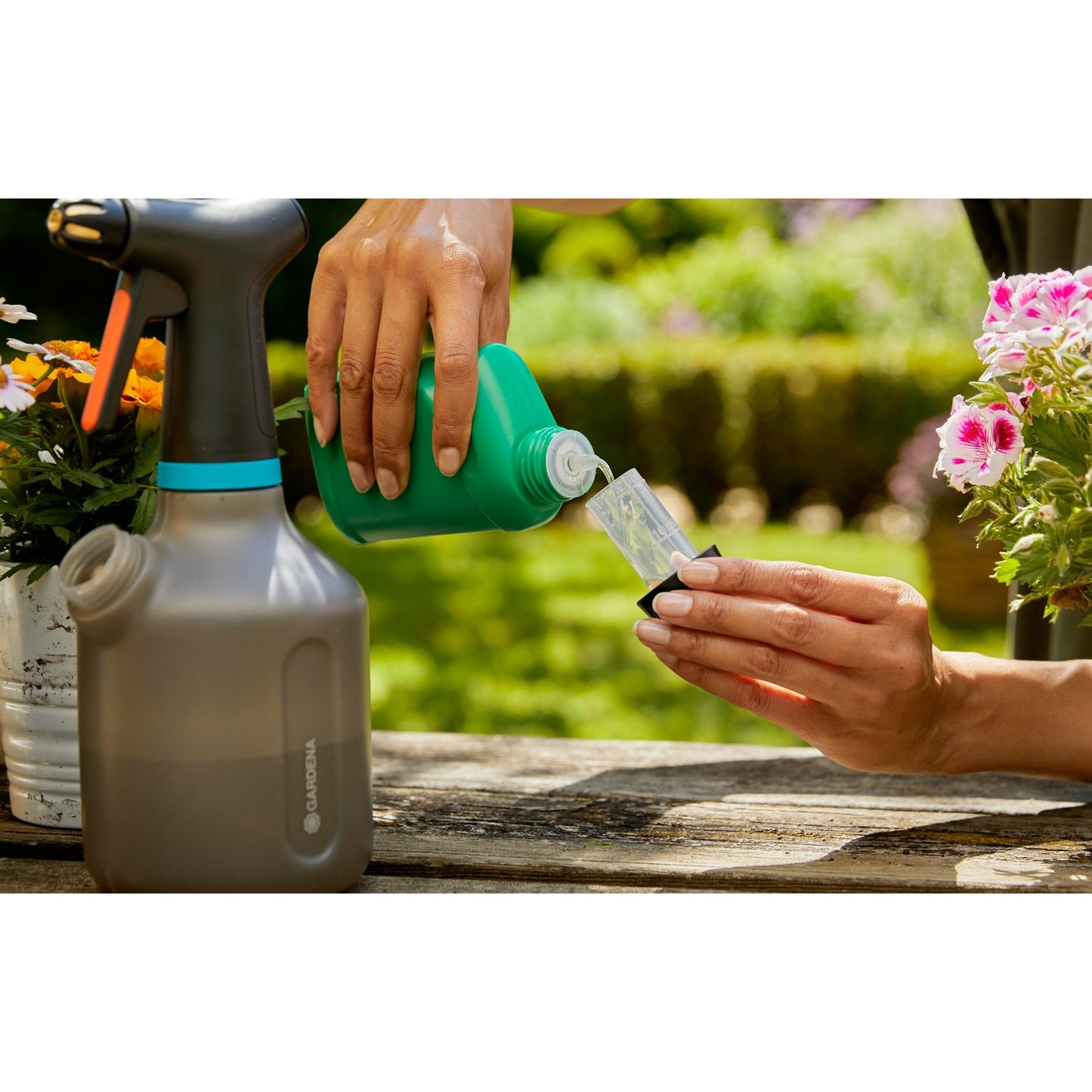 GARDENA plantenspuit 1 l (grijs, 11112-20)