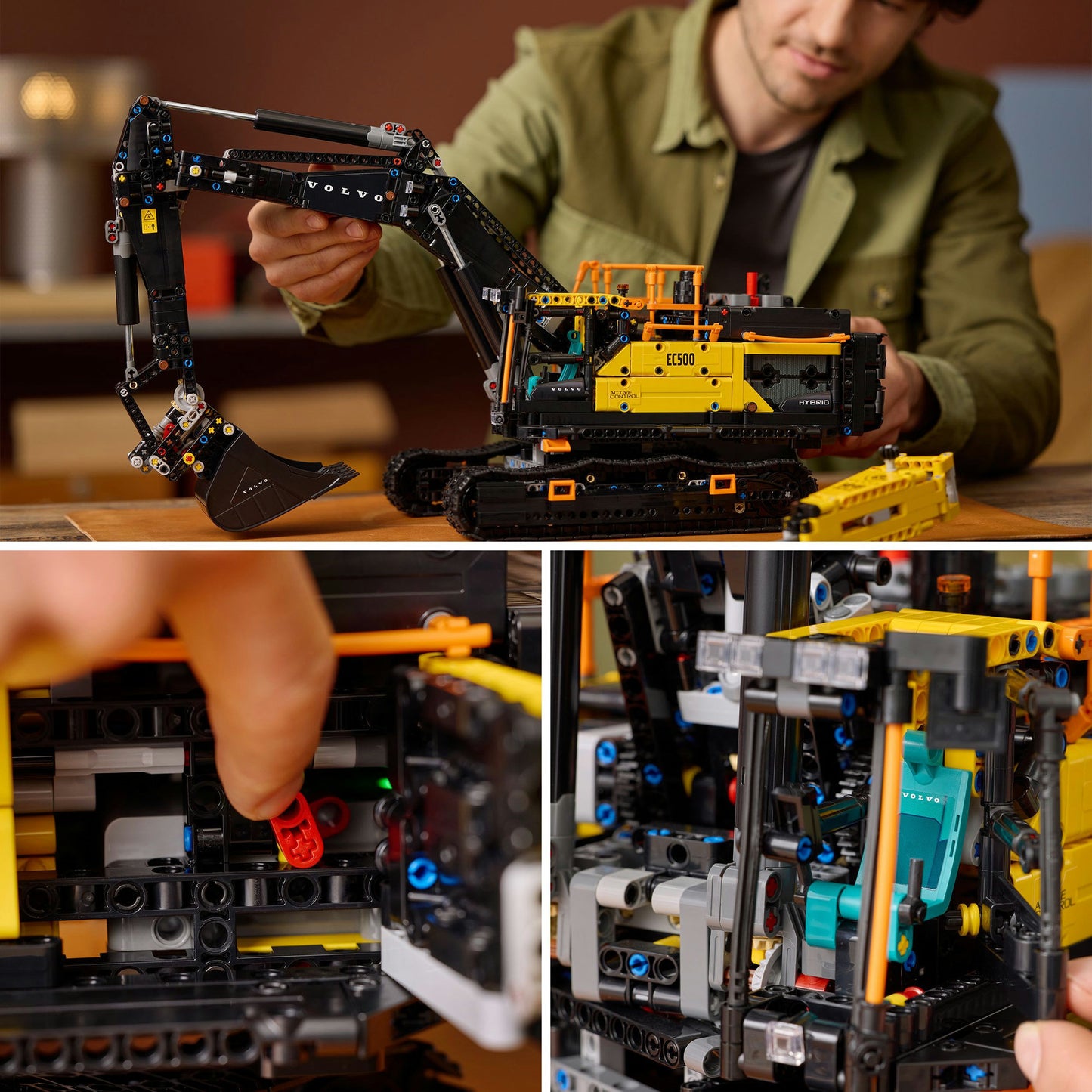 LEGO technic 42215 volvo ec500 hybrid graafmachine