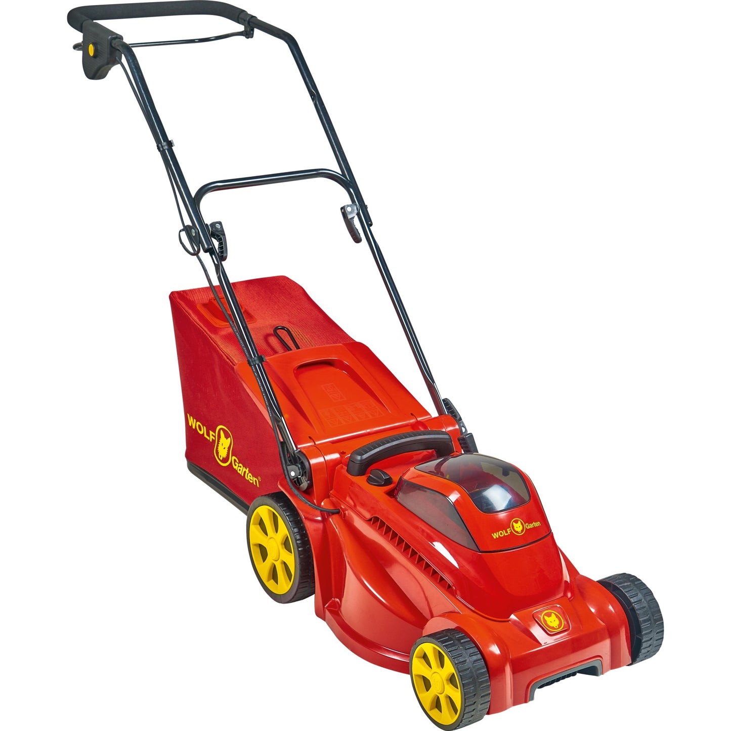 WOLF-Garten lycos 40 340 m 40 li-ion power accu grasmaaier (rood, accu inbegrepen)