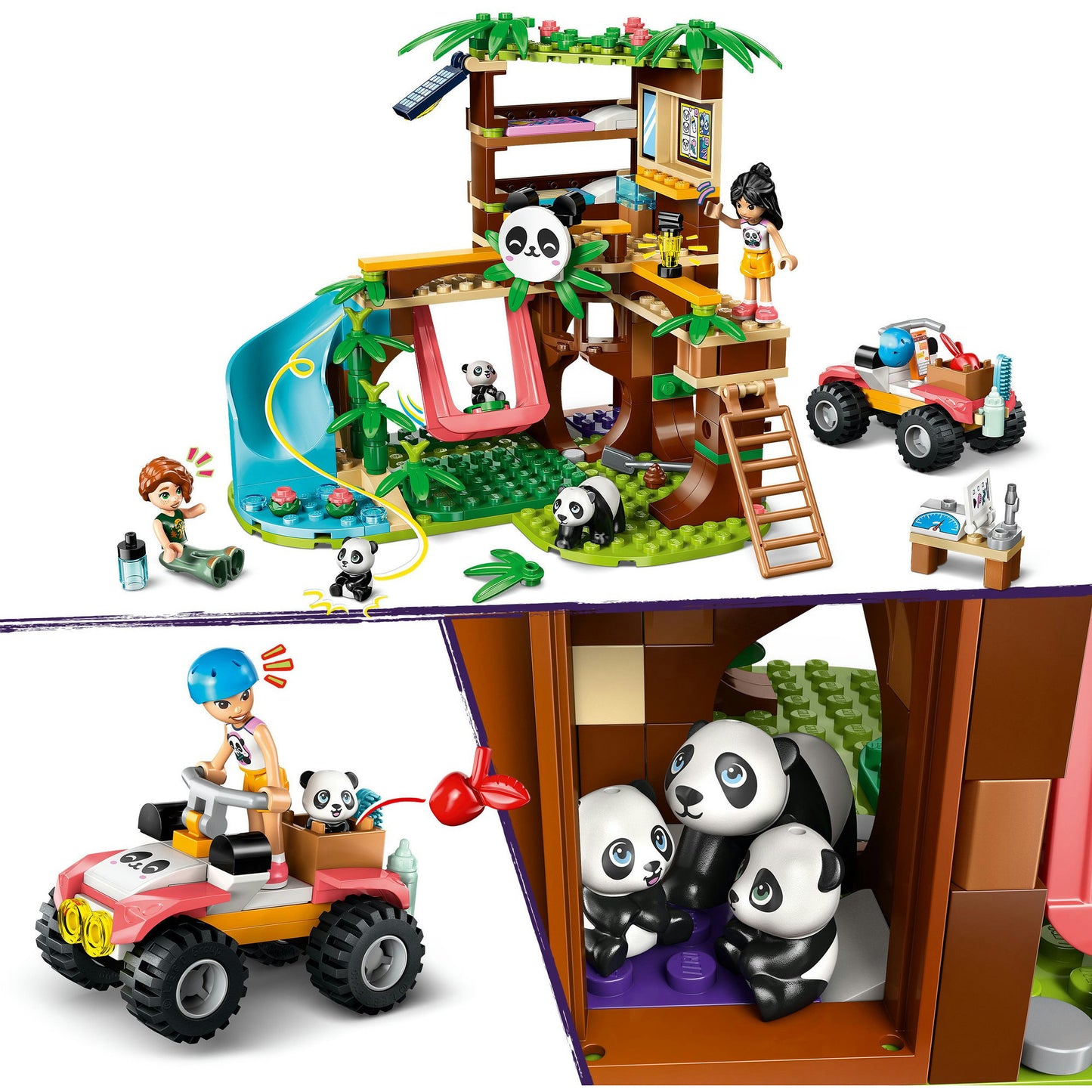 LEGO friends 42648 de pandaopvang
