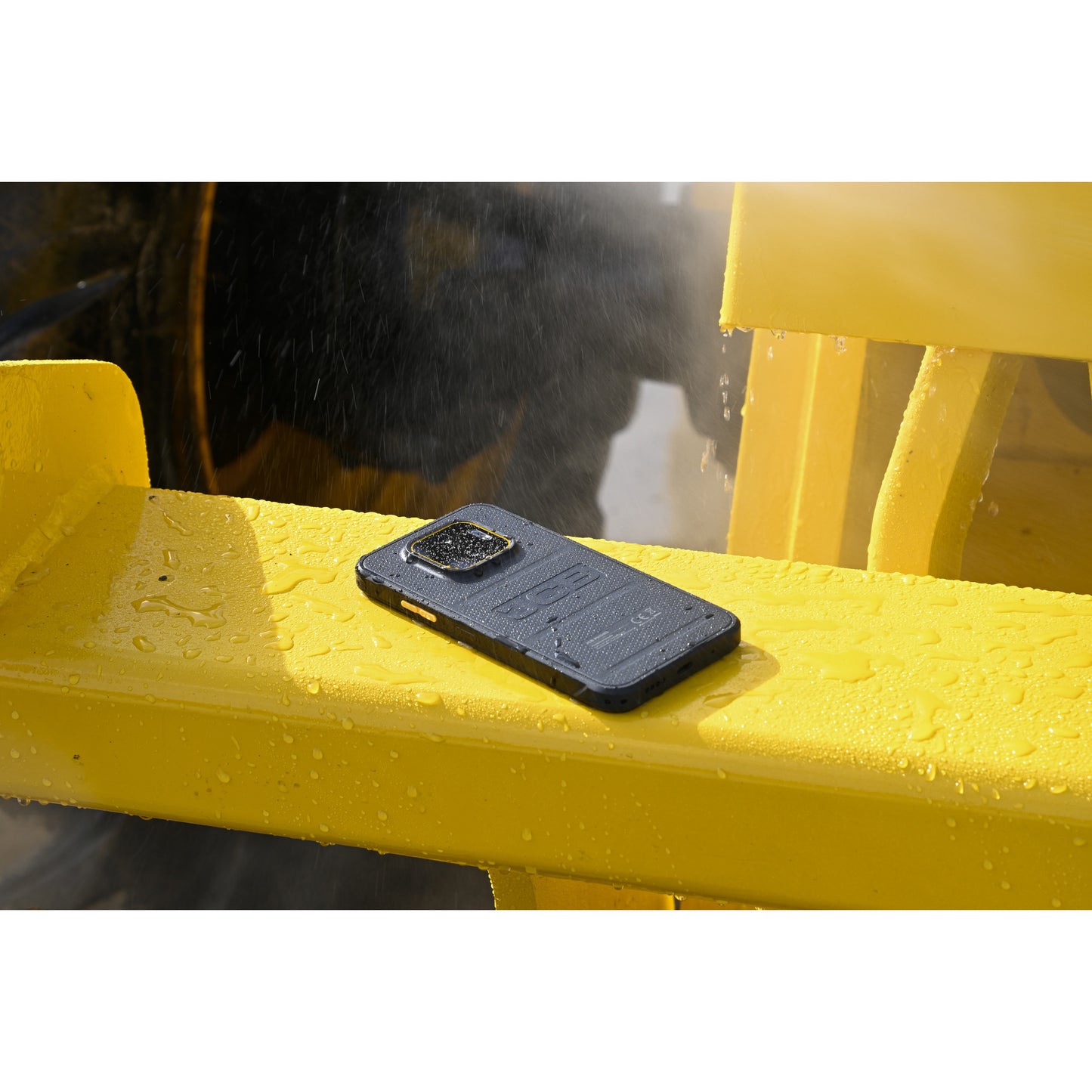 JCB Toughphone E50 smartphone (Zwart, 128 GB, Android 16)