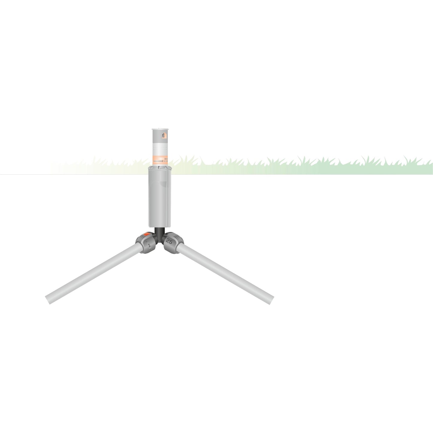 GARDENA hoekstuk 25 mm x 1 2 buitendraad verbinding (zwart grijs, 2782-20)