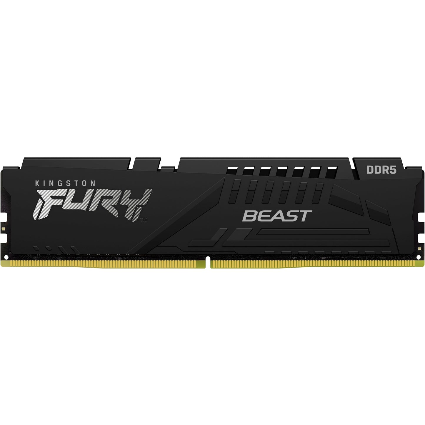 Kingston FURY beast 16 gb ddr5-5200 (1x 16 gb) werkgeheugen (zwart, kf552c40bb-16, xmp 3.0)