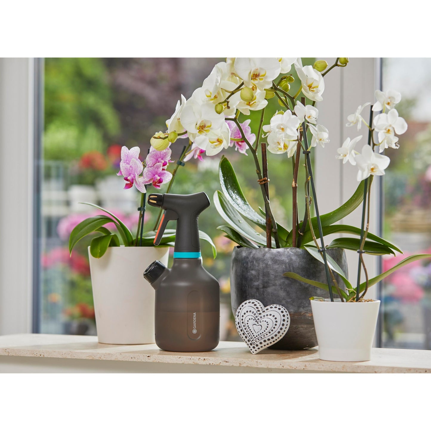 GARDENA plantenspuit 1 l (grijs, 11112-20)