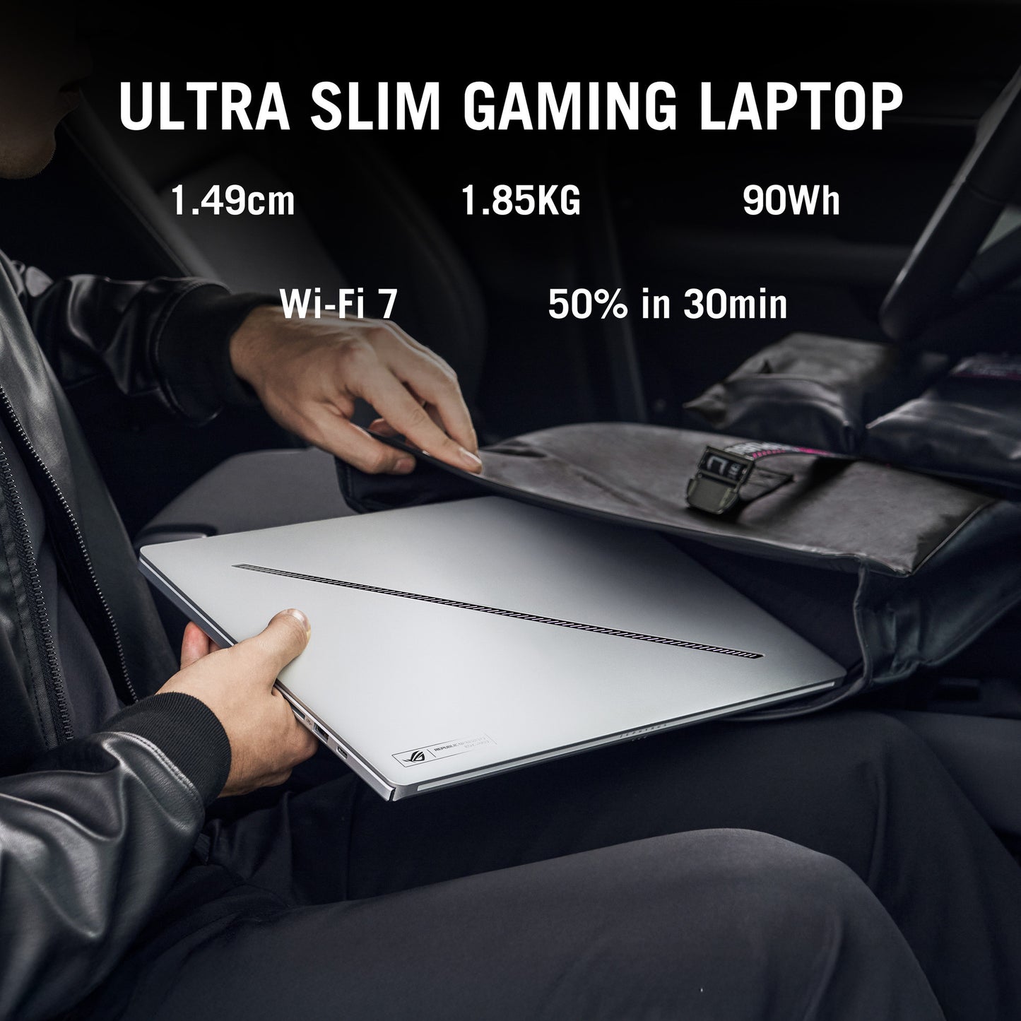 ASUS rog zephyrus g16 ga605km-qr009w 16 copilot+ gaming laptop (wit | ryzen ai 7 350 | rtx 5060 | 32 gb | 1 tb ssd | 240 hz)