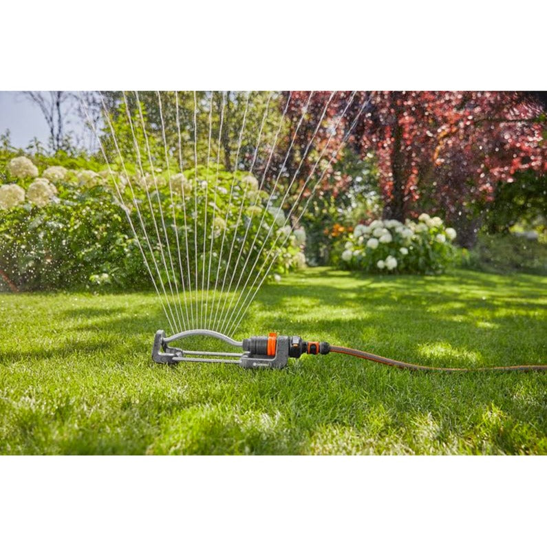 GARDENA zwenksproeier aquacount (grijs oranje, 18354-20)
