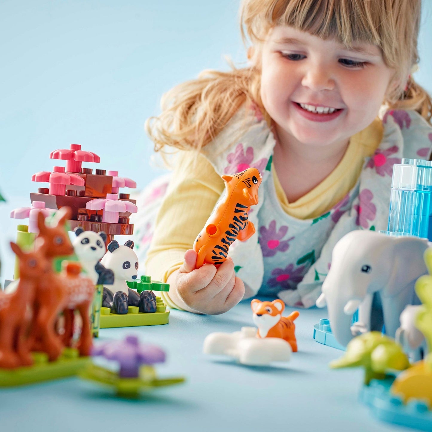 LEGO duplo town 10446 3-in-1 families van wilde dieren