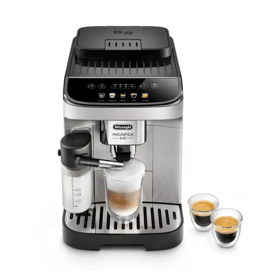 DeLonghi magnifica evo ecam290.61.sb espressomachine volautomaat (zilver zwart)