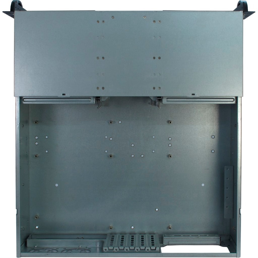 Inter-Tech 3u-30248 rack behuizing (zwart | 2x usb-a)