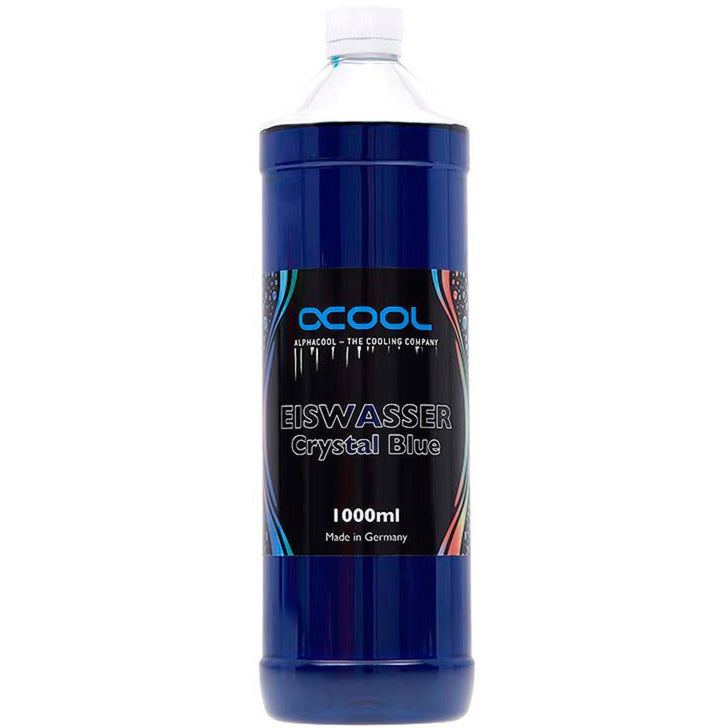 Alphacool eiswasser crystal blue koelmiddel (blauw, 1000 ml)