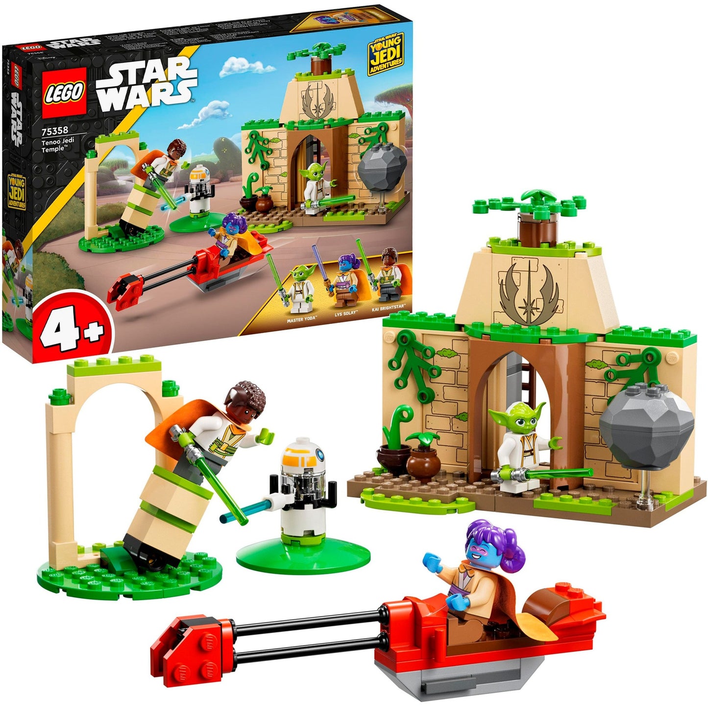 LEGO star wars 75358 tenoo jedi tempel
