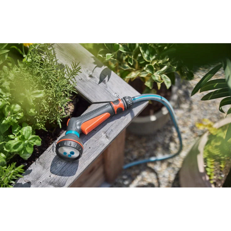 GARDENA classic multifunctionele broes spuitpistool (donkergrijs oranje, 18370-20)