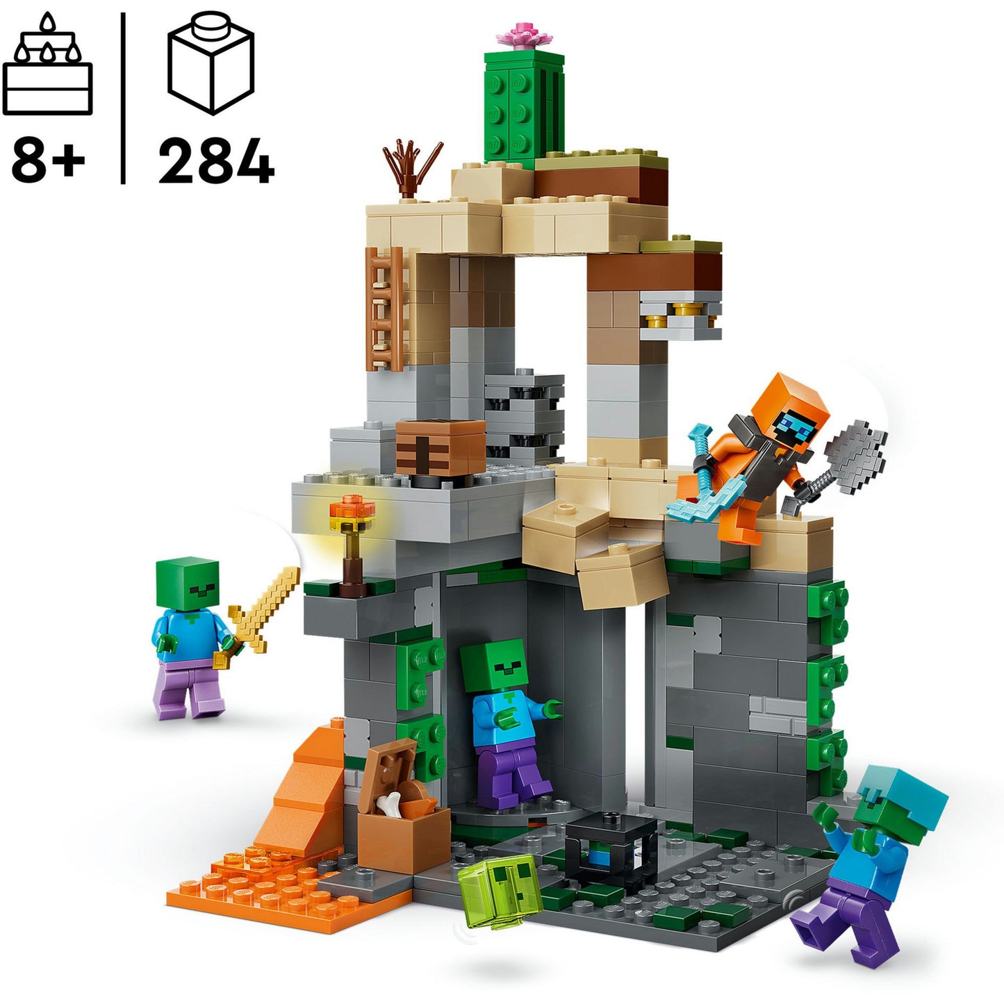 LEGO minecraft 21587 zombiekerker