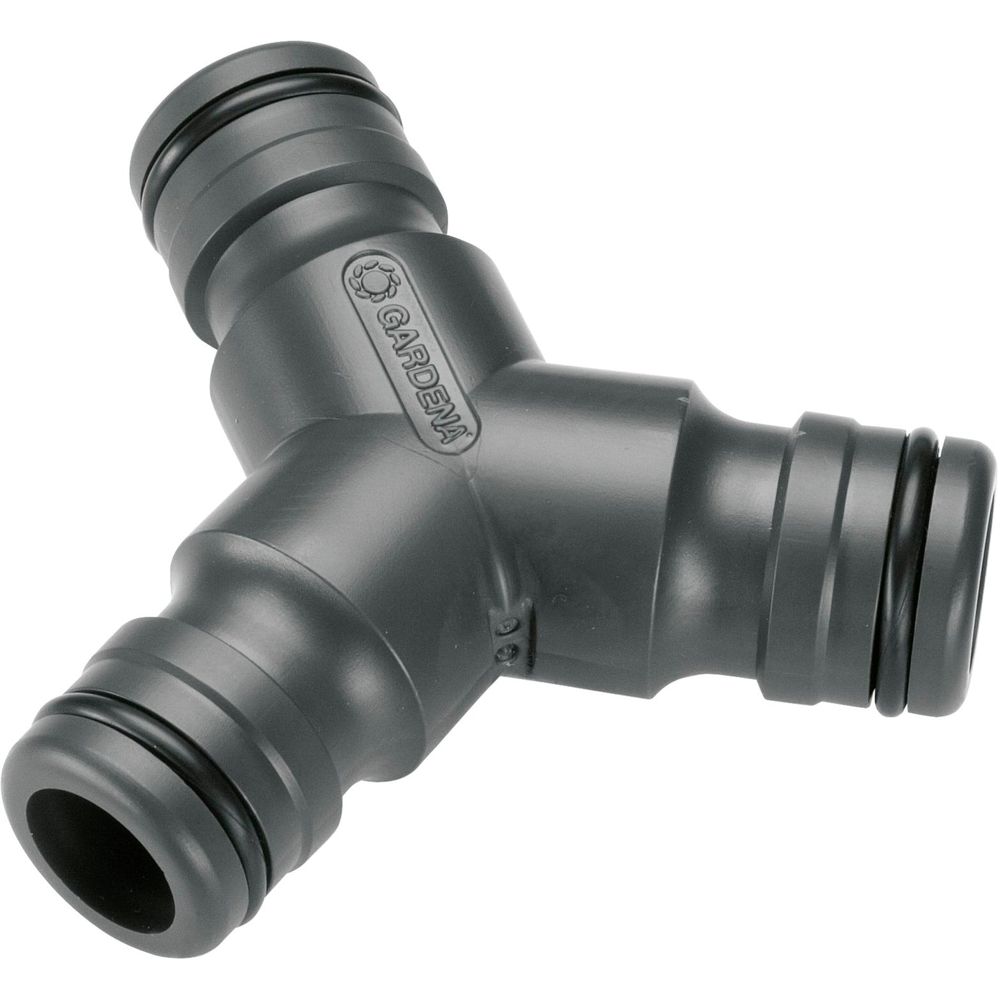 GARDENA prof-system 3-wegstuk 19 mm (3 4 ) koppeling (grijs, 2833-20)