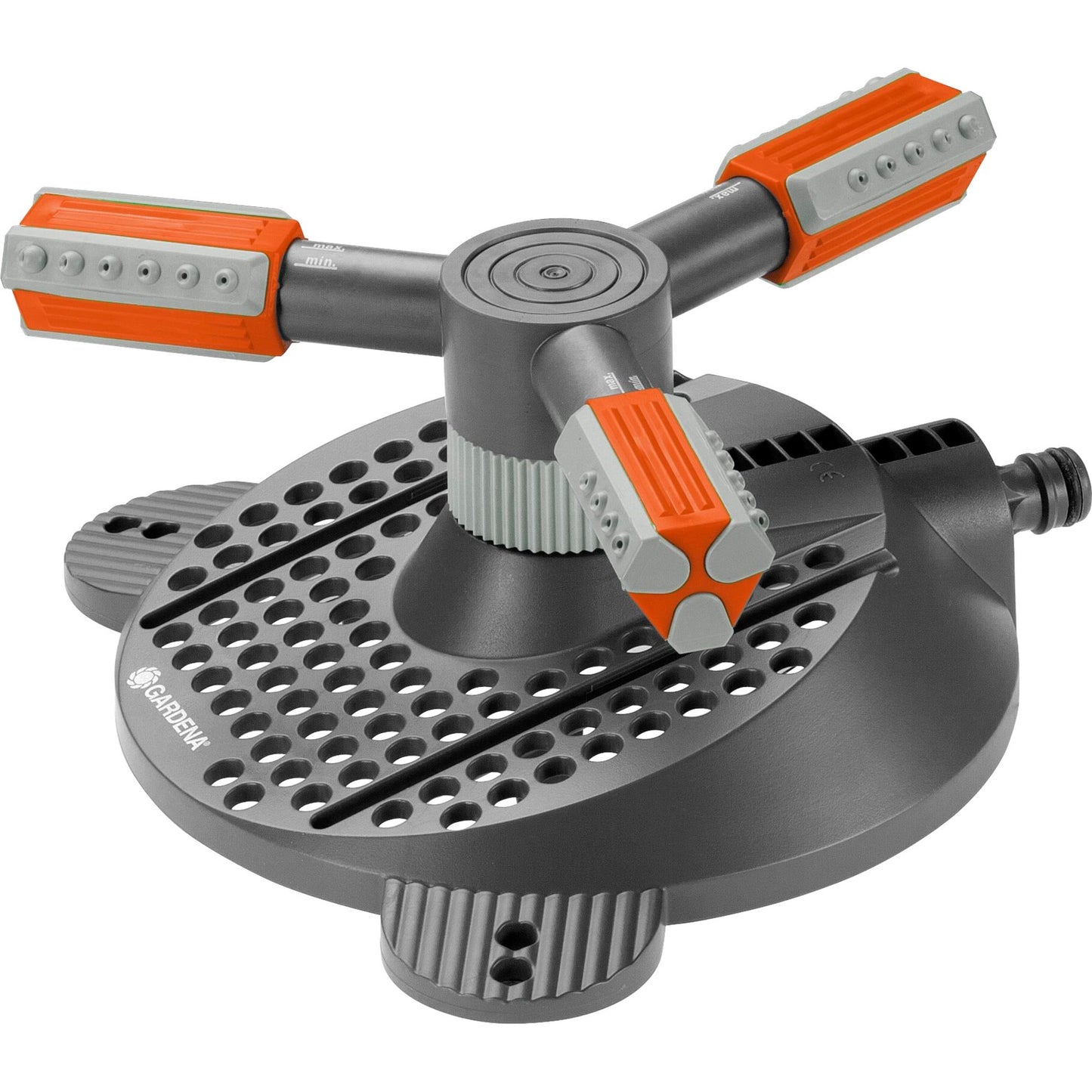 GARDENA comfort cirkelsproeier mambo (grijs oranje, 2062-20)