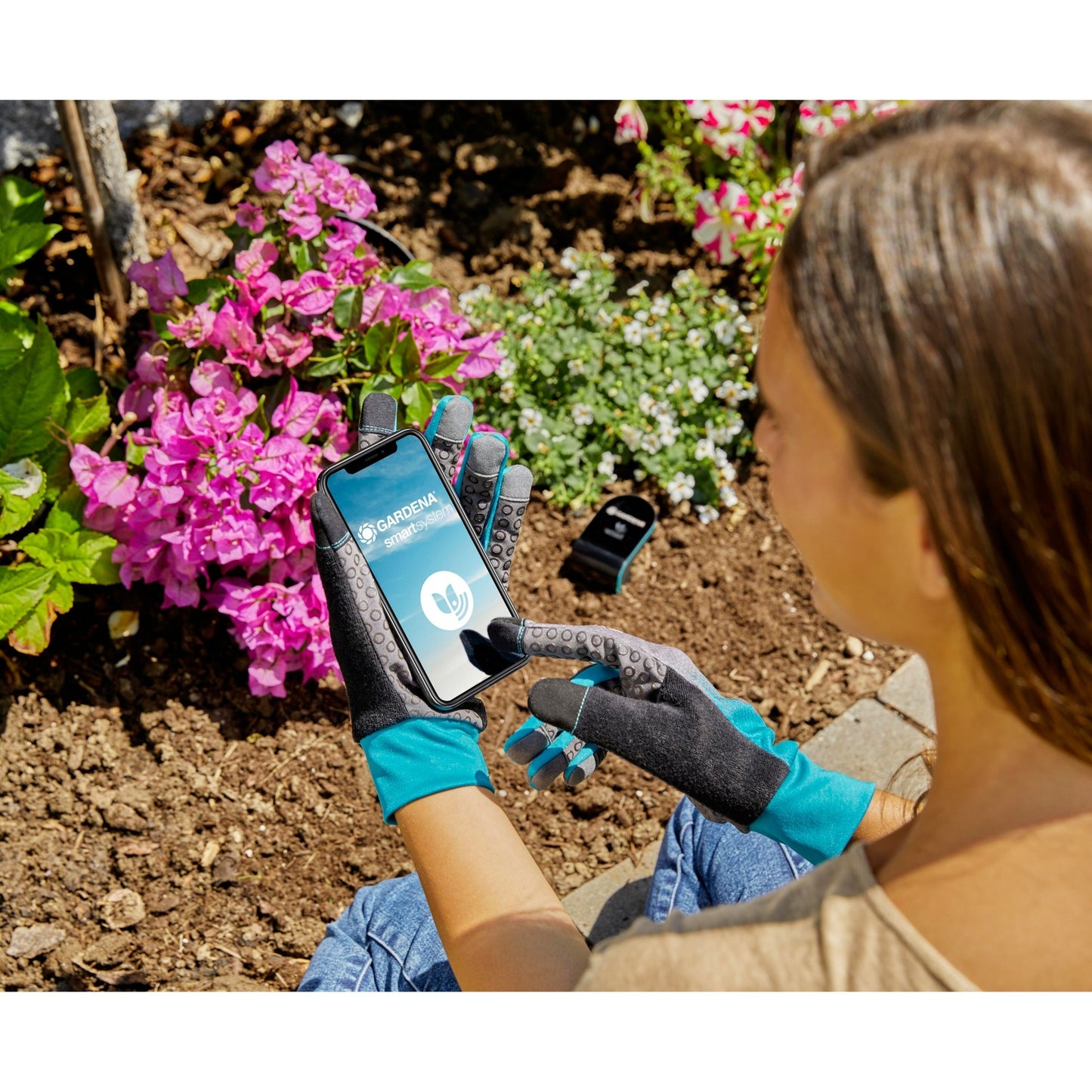 GARDENA smart sensor (grijs turquoise, 19040-20)