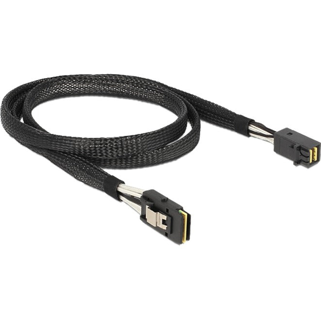 DeLOCK mini sas hd sff-8643 > mini sas sff-8087 adapter (zwart, 1 meter)