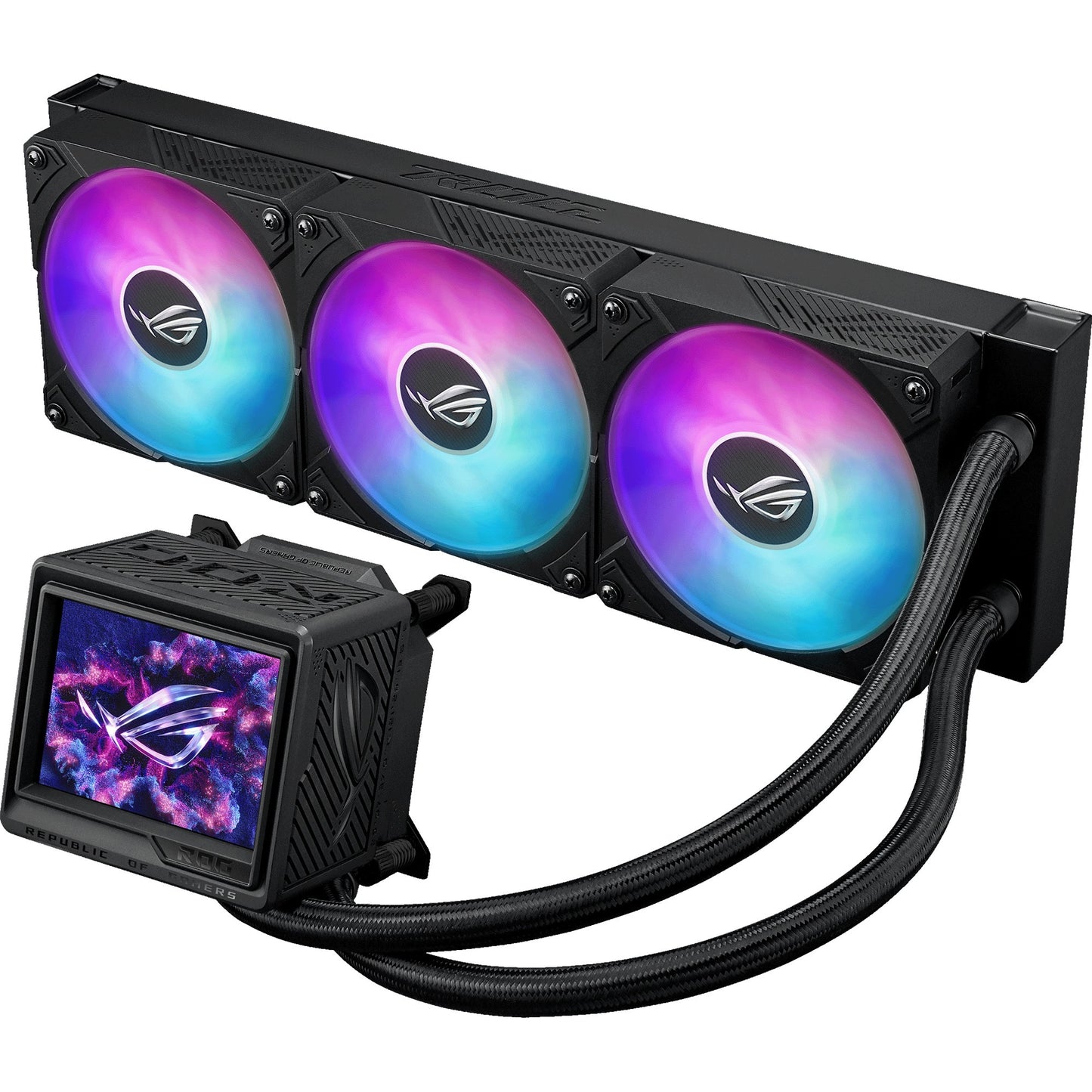 ASUS rog ryujin iii 360 argb extreme waterkoeling (zwart)