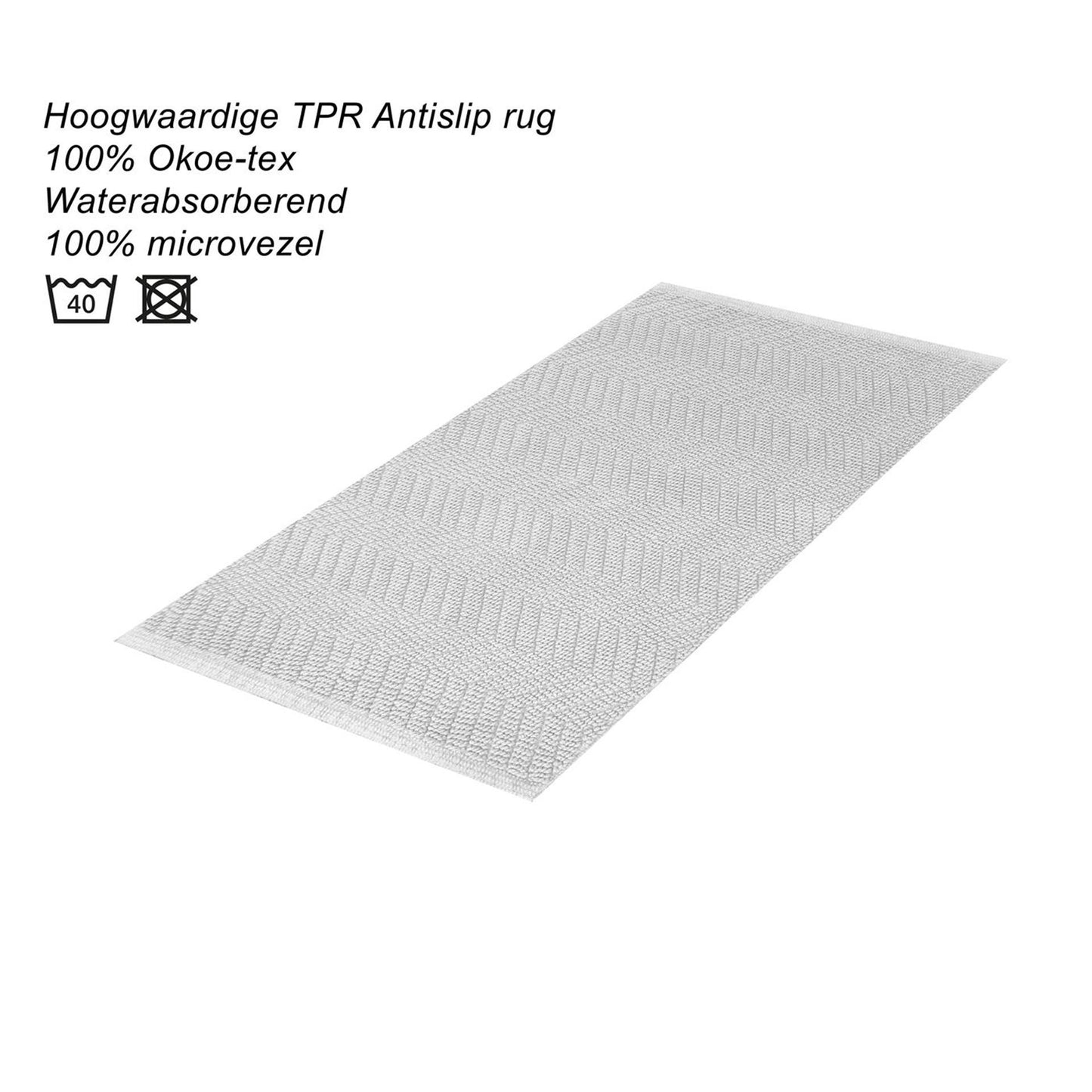 Dutch House formia badmat 50x80cm wit