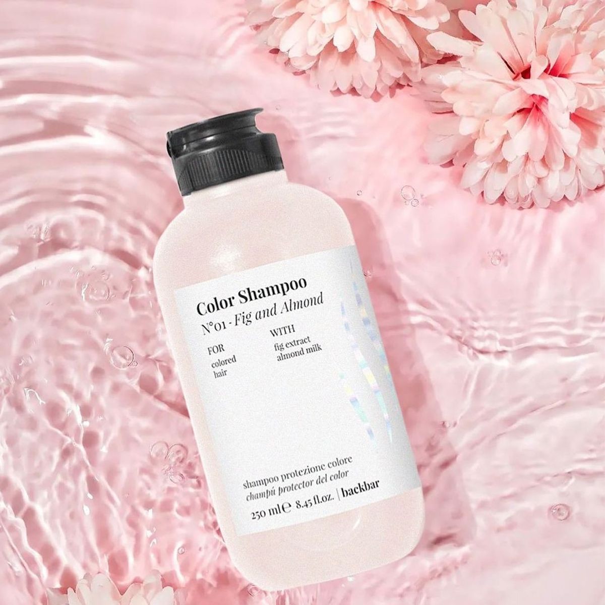 FarmaVita backbar color shampoo n°01 fig and almond 250ml