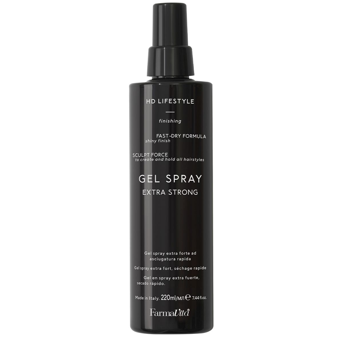 FarmaVita hd lifestyle gel spray extra strong 220ml