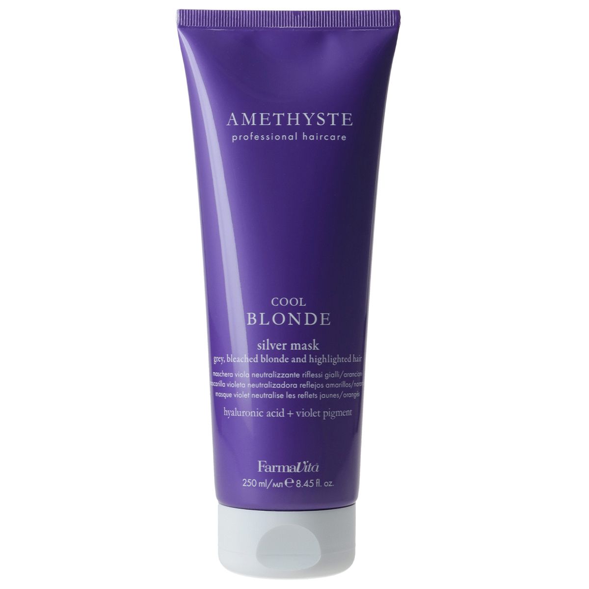 FarmaVita amethyste cool blonde silver masker 250ml