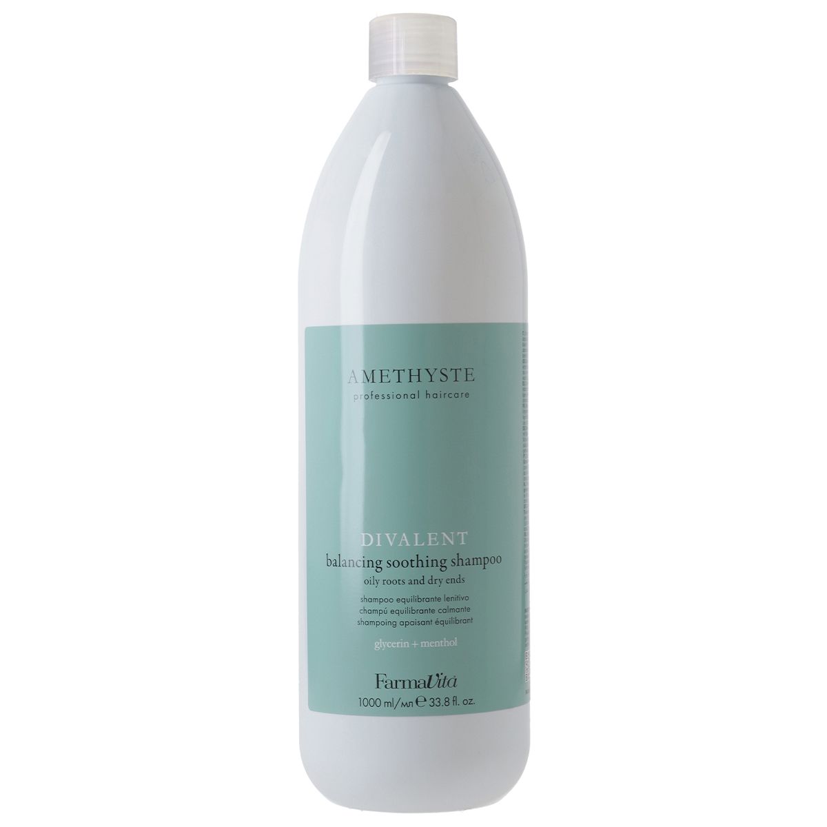 FarmaVita amethyste divalent balancing soothing shampoo 1000ml