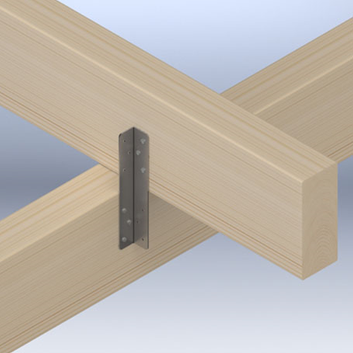 GB kruiskoppeling 200 30x30x2.0 verzinkt | 50 stuks - 079350050