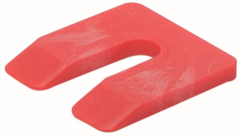 GB uitvulplaat 5mm rood | 144 stuks - 17434705
