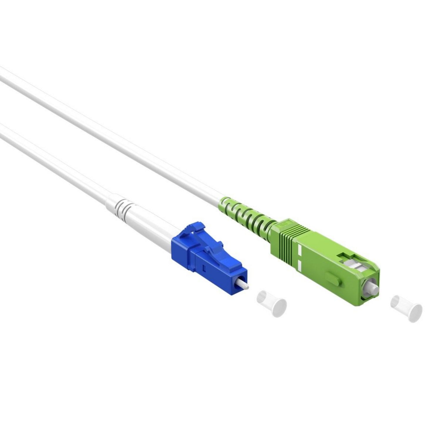 Abi Glasvezel kabel - sc-apc - lc-upc