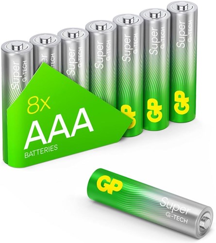 GP 8-multipack aaa batterij alkaline lr03 24a
