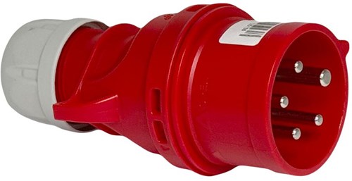 GP cee 5p 16a 400v stekker met fasewisselaar - 6316100