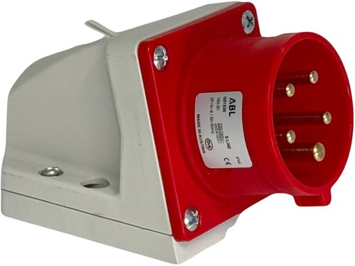 GP cee 5p 32a 400v opb wcd rood met pennen - 6315177