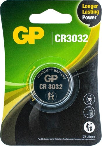 GP lir2450 lithium 3.6 volt 120ma oplaadbaar 3212310
