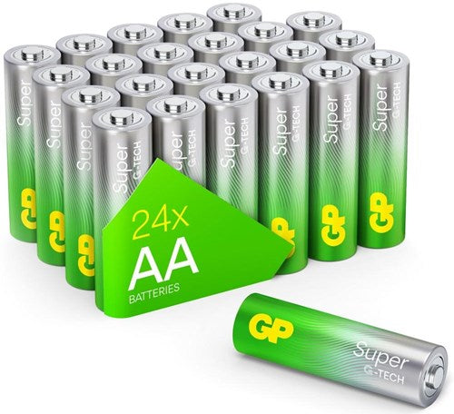GP super alkaline batterij aa doos(24) - 3012290