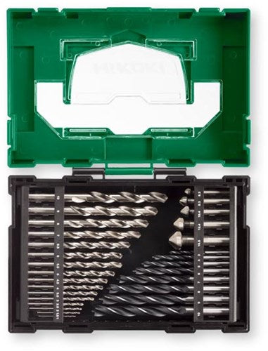 Hikoki Accessoires 29-delige boor- verzinkset (box iii) - 40030031