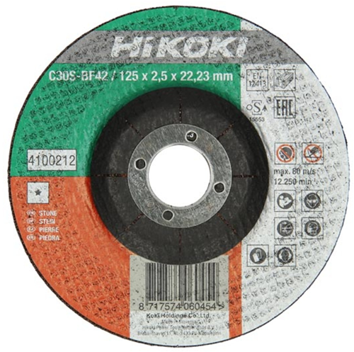 Hikoki Accessoires doorslijpschijf voor steen 230x3,0 vlak 4100219