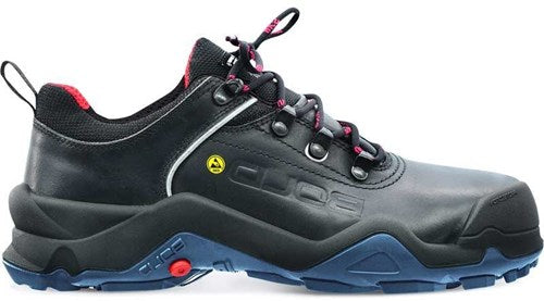 HKS Werkschoenen Hks werkschoen beta 1 ntp laag s3 esd | zwart blauw | maat 39 - 00.162.021.39