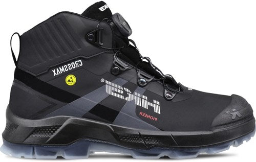 HKS Werkschoenen Hks werkschoen pioneer boa s3s hoog + kn | zwart | maat 43 - 4040005162439