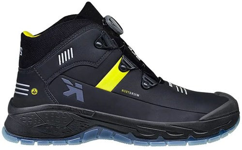 HKS Werkschoenen Hks werkschoen rs 275 s3 boa | zwart geel | maat 41 - 00.162.115.41