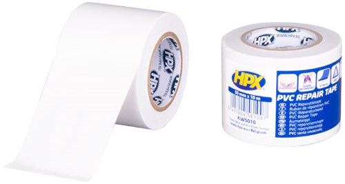 HPX agritape | wit | 50mm x 10m - kw5010 | 48 stuks kw5010