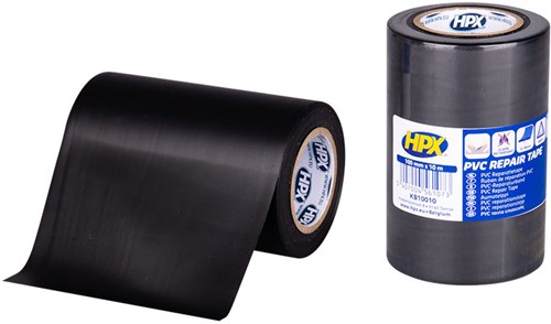 HPX agritape | zwart | 100mm x 10m - kb10010 | 24 stuks kb10010