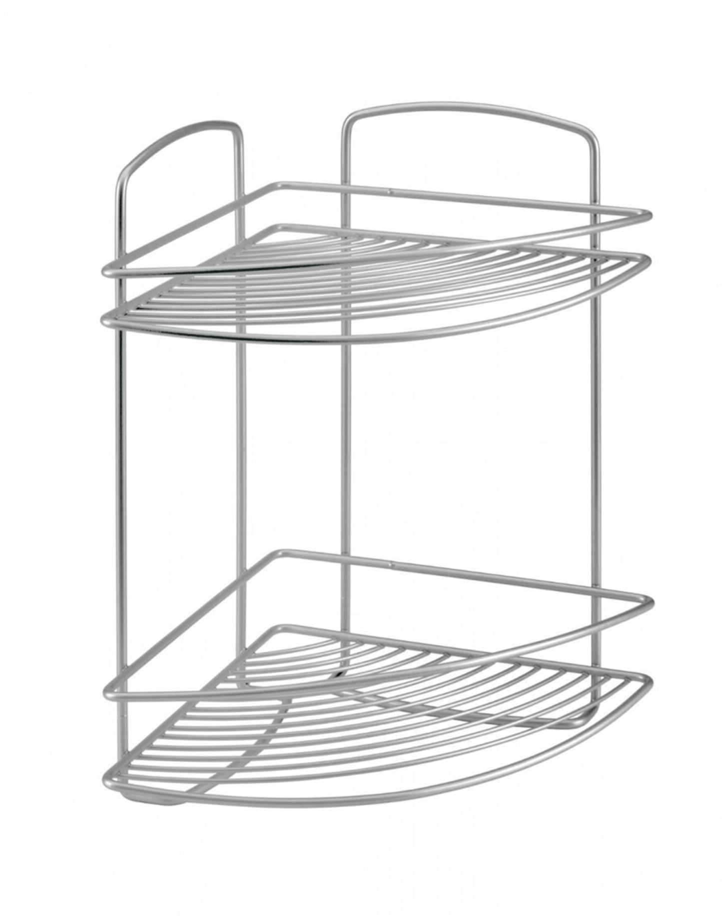 Metaltex onda hoekrek 22x22x35cm 2 laags
