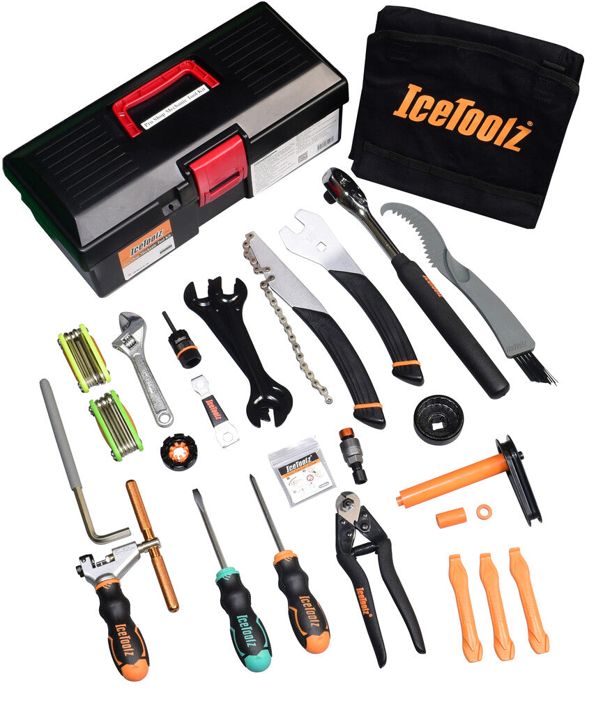 IceToolz gereedschapkoffer pro shop, 23 stuks 46-delig, 85a7