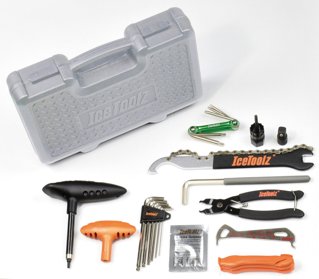 IceToolz gereedschapskoffer carbonfix, 23 st 12-delig, 82f6