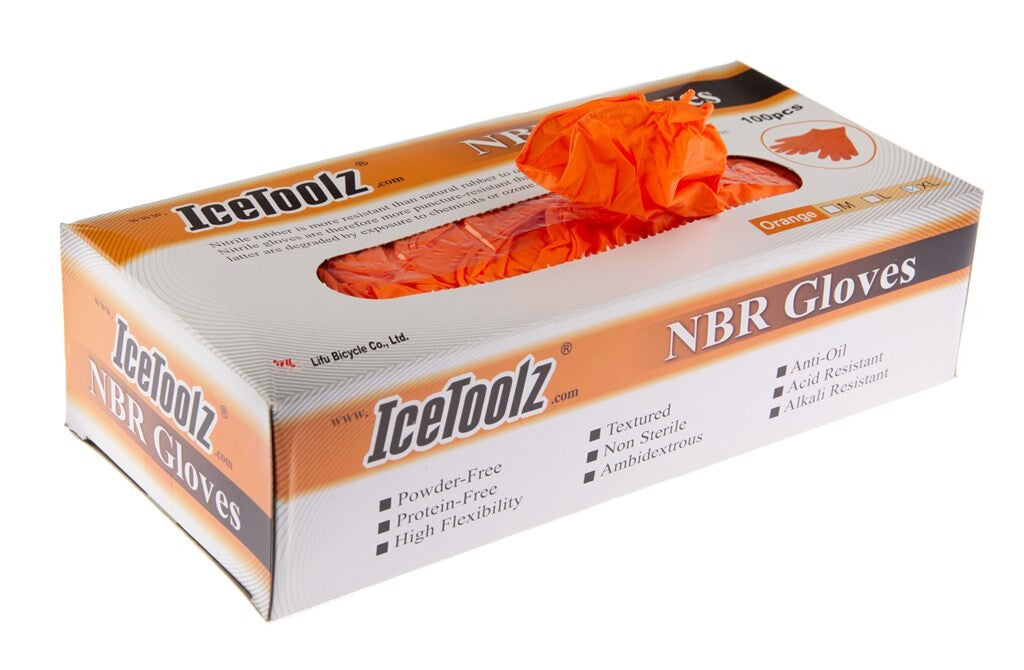 IceToolz handschoenen nbr nitril, maat xl, 100 st, 17g6