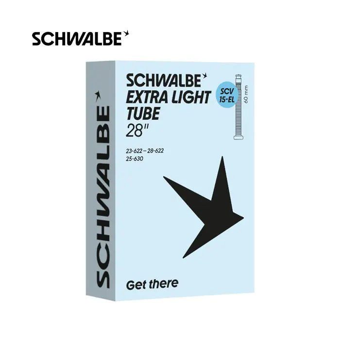 SCHWALBE binnenband scv15-el 23 28-622 630 60mm zwart