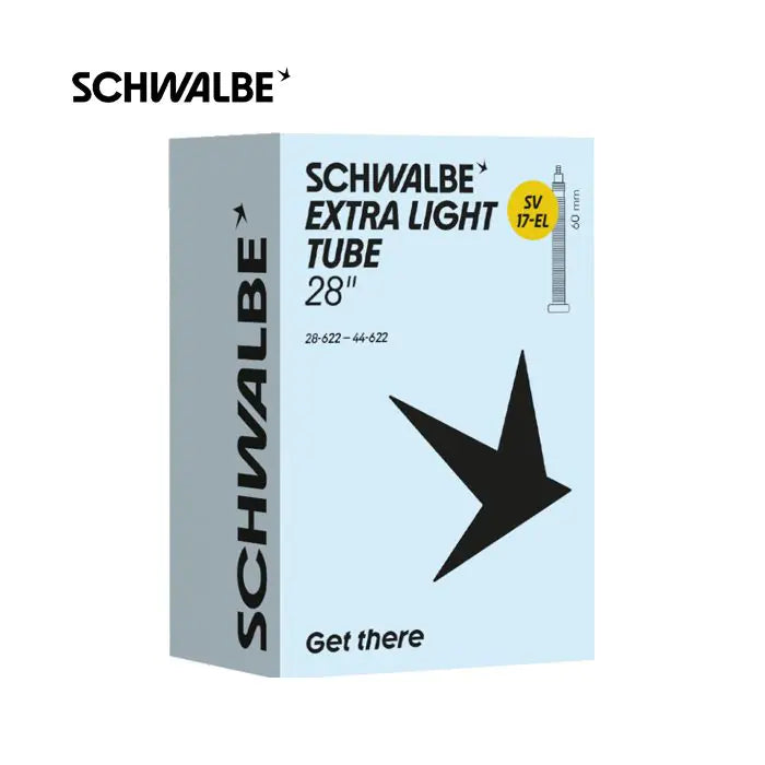 SCHWALBE binnenband sv17-el 28 44-622 zwart 60mm