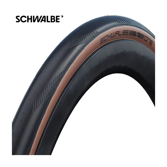 SCHWALBE One tubeless - tle - addix - raceguard - 700x32c - bronze sidewall