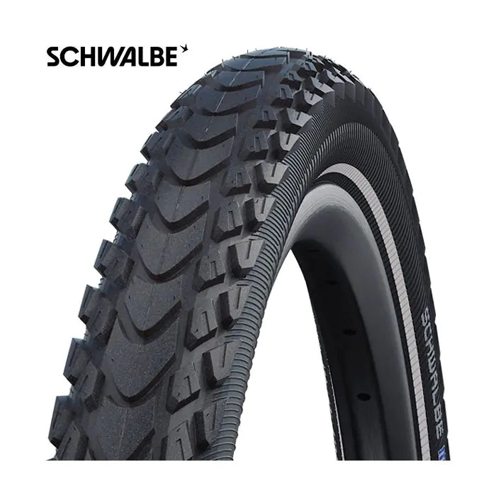 SCHWALBE 28x1.75 (47-622) marathon mondial raceguard zwart reflex draad 11101344
